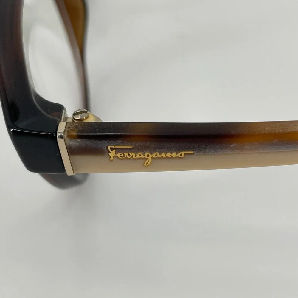 Salvatore Ferragamo SF2722 210 Brown Tortoise Eyeglass Frames Only 53 16 140